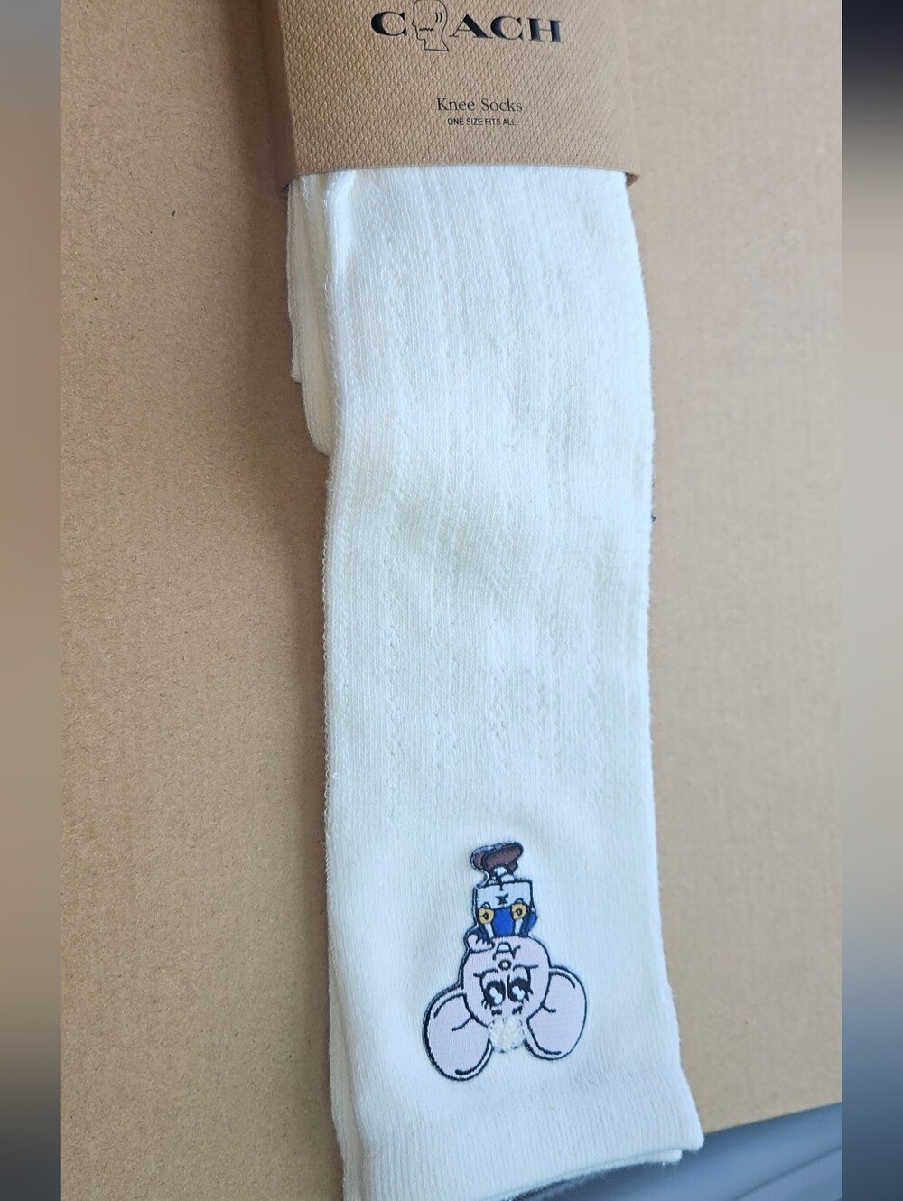 Coach | Brain Dead Kachi Mouse Patch Lace Socks